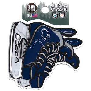 rugged sticker hockey skates with Penn State Athletic Logo